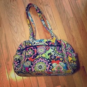 Vera Bradley diaper bag.